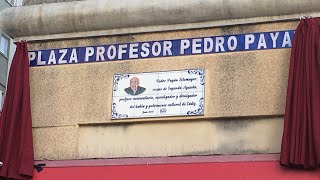 Inauguración de la plaza Profesor Pedro Payán [upl. by Tacklind618]