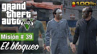 Grand Theft Auto 5 Misión 56  Investigar el golpe Medalla de Oro100 [upl. by Ailerua]