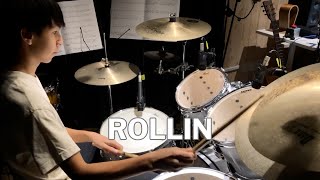 Rollin Rockschool Grade 5 Drums  Drum Cover  Jared [upl. by Htiduj]