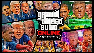 US Presidents DOMINATE the ENTIRE Auto Shop Heist series in GTA 5 😱 [upl. by Eahsan517]