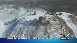 A birdseye view as Cannonsburg preps to open [upl. by Hillard]