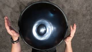 Handpan Overtone  D Kurd ST Nitrided  Easy groove [upl. by Roer]