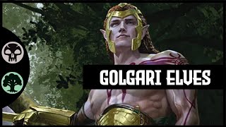 GOLGARI ELVES Standard Deck Gameplay  Magic Arena  MTG Arena  MTGA  MTG [upl. by Adnal228]