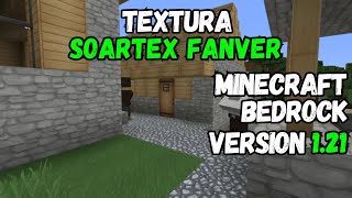 TEXTURA SOARTEX FANVER 121 PARA MINECRAFT BEDROCK mediafıre minecraft textura mcpe [upl. by Ijneb]