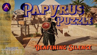 AC Origins  Deafening Silence Papyrus Puzzle [upl. by Faun879]