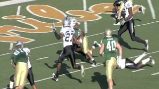 2011 Tribe Football Jonathan Grimes Highlights vs ODU [upl. by Shanta]