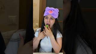 OMG what did she eat shorts Best TikTok video by MoniLina [upl. by Llerrot]