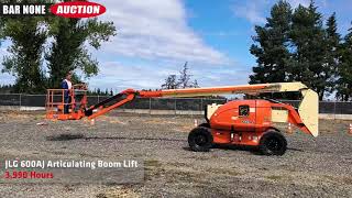 JLG 600AJ Articulating Boom Lift [upl. by Dena]