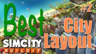 SimCity Buildit  Best City Layout for Beginners 2 Building Placement [upl. by Yedok]