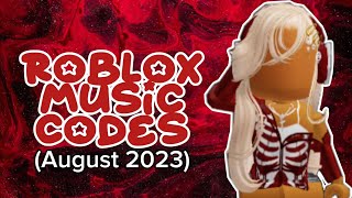 Roblox Music Codes NEW AND WORKING August 2023 ☀️ [upl. by Almire]