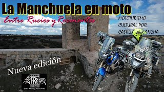 LA MANCHUELA EN MOTO Entre Rucios y Rocinantes Mototurismo cultural por CLM [upl. by Nilyak]