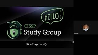 CISSP Study Group  20240917 [upl. by Ahsael]