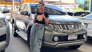 🔥รีวิว MITSUBISHI TRITON 24GLS PLUS 4ประตู รถมือสอง รถกระบะ เซลล์์เอิญ [upl. by Gainer]