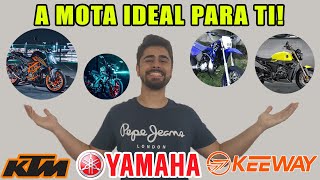 QUAL A MELHOR MOTA PARA COMPRAR AOS 16 ANOS 125 [upl. by Allimac]