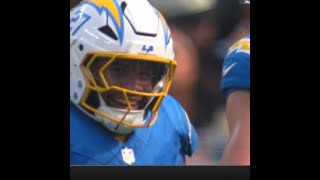 JK Dobbins rushes for a 61yard Gain vs Las Vegas Raiders [upl. by Ecirtemed]