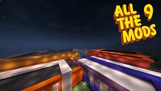 ATM 9 PUBLIC SERVER AE2 MOVING BASE WORK  S5E3 [upl. by Haelahk269]