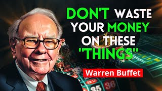 7 Things POOR People Waste Their MONEY On in 2024 By Warren Buffett [upl. by Gleda]