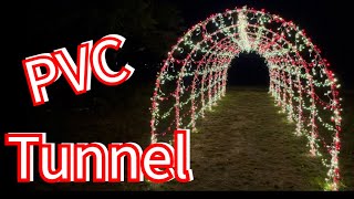 How to build a Christmas archway tunnel out of PVC [upl. by Razatlab178]