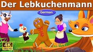 Der Lebkuchenmann  Gingerbread Man in German  Märchen  GermanFairyTales [upl. by Aerdnad]