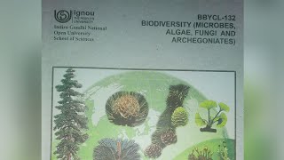 BBYCL132  Biodiversity Microbes Algae Fungi and Archegoniates IGNOU [upl. by Hankins143]