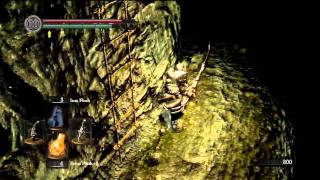 Tomb of the Giants  Bonfire run Dark Souls [upl. by Sikata]