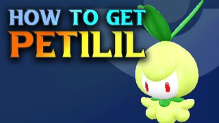 How To Get Petilil  Pokemon Scarlet And Violet Petilil Location Guide [upl. by Hunley]