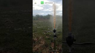 water sprinkler spray irrigation yuzuak ATOM 28 Rain gun kilimo tanzaniaagriculture irrigation [upl. by Sainana432]