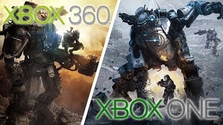 Titanfall  GrafikVergleich zwischen Xbox One und Xbox 360 [upl. by Atteynek933]