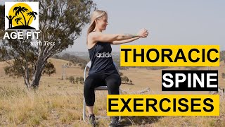 Thoracic Spondylosis Exercises [upl. by Zaraf5]