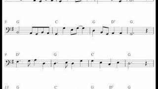 Free sheet music for cello  Swanee River [upl. by Annmaria]