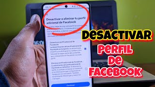 Como eliminar un perfil adicional de Facebook eliminar perfil de Facebook sin borrar el principal [upl. by Odnomor]