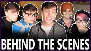 Sanders Sides  BEHIND THE SCENES QampA  Thomas Sanders [upl. by Odnarb]