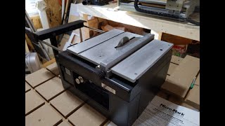 MicroLuxMicroMark  Mini Table Saw  Unboxing amp First Cuts [upl. by Ainoval]