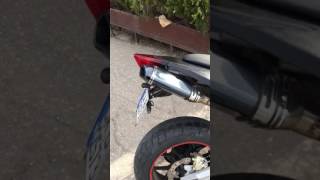 Aprilia dorsoduro 750 yoshimura sound [upl. by Val]