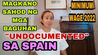 MAGKANO SAHOD SA SPAIN 2022  BENEFITS SA SPAIN  MADEL LATEST VLOG [upl. by Cicenia]