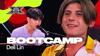 Il timido Delì Lin arriva al cuore di Rkomi  X Factor 2022  BOOTCAMP 1 [upl. by Breger]