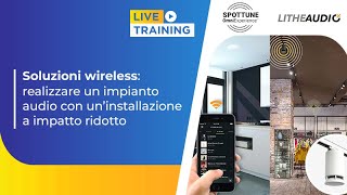 Soluzioni wireless come realizzare un impianto audio con un’installazione a impatto ridotto [upl. by Aliakam]