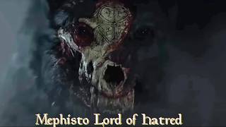 Mephisto Lord of Hatred  Diablo Lore [upl. by Howland]