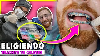 Video en 🔴Vivo 𝐏𝐎𝐍𝐈𝐄𝐍𝐃𝐎 𝐁𝐑𝐀𝐂𝐊𝐄𝐓𝐒 𝐃𝐄 𝐂𝐎𝐋𝐎𝐑𝐄𝐒 👉¿Como se ponen los BRACKETS con LIGAS DE COLORES [upl. by Ylrebme]