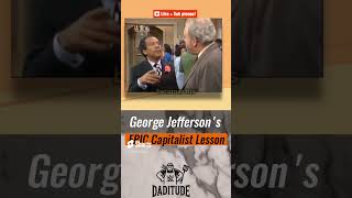 George Jefferson’s Bold Lesson to Archie Bunker – Capitalism vs Racism allinthefamily 70stv [upl. by Sitto]