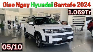 Giá Xe Hyundai Santafe 2024 Giao Ngay  Khuyến Mại Trả Góp Tổng Lăn Bánh Santafe Mới  CarTVnew [upl. by Eki279]