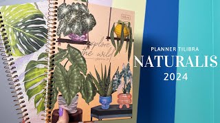 Planner Naturalis 2024 Tilibra  Planner com folhas de papel reciclado [upl. by Mabel]