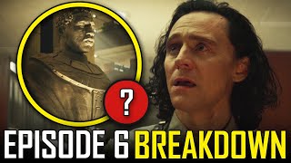 LOKI Episode 6 Breakdown amp Ending Explained Spoiler Review  MCU Easter Eggs amp Season 2 Theories [upl. by Gee]