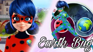 Earth Bug transformation Ladybug unify with earth miraculous Ladybug and Chat Noir season5 FANMADE [upl. by Baskett456]