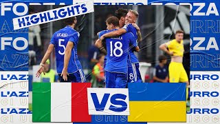 Highlights ItaliaUcraina 21  Qualificazioni EURO 2024 [upl. by Houlberg992]