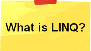 What is LINQ in C  LINQ Step By Step Tutorial  LINQ Tutorial for Beginners [upl. by Siryt]