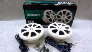 Kicker KM6200 65 inch Marine Speaker Review [upl. by Ahsitra]