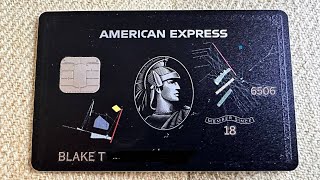 American Express Centurion Black Card with Exclusive Luxury Credit Card Benefits🔥🔥🔥 [upl. by Risan]