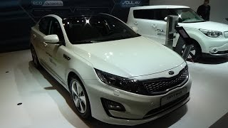 2015  KIA Optima Hybrid Executive 20 HEV  Auto Show Brussels 2015 [upl. by Lesig]