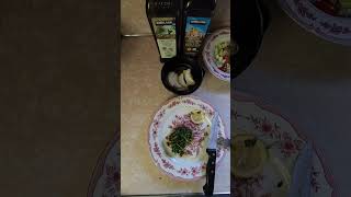 Maggianos Chicken Piccata and Chopped Salad Review Part 5 foodlover maggianos chickenpiccata [upl. by Anid]